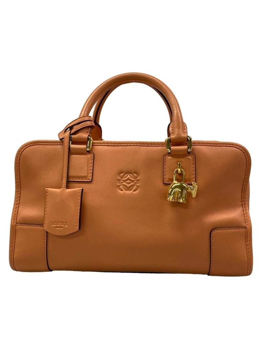 Loewe Handbag Amazona 28 Pink Leather